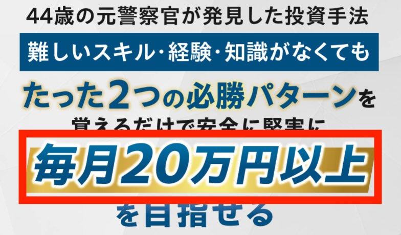 ガチンコ副業投資について